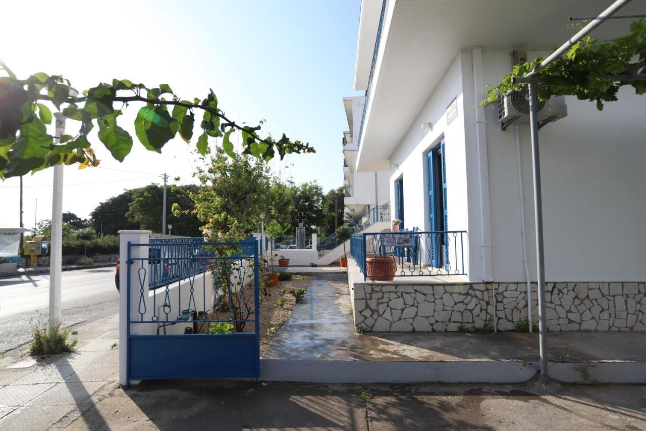 Traditional Town Garden Apartment Rhodes City Exteriör bild