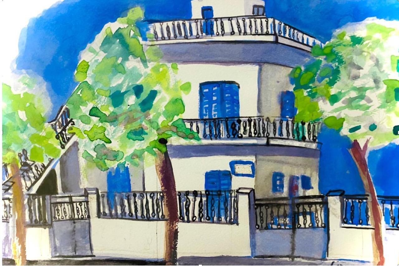 Traditional Town Garden Apartment Rhodes City Exteriör bild